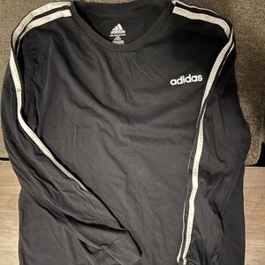 Black long sleeve adidas youth